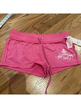 PINK VICTORIA SECRET SHORT NEW MEDIUM VINTAGE Y2K